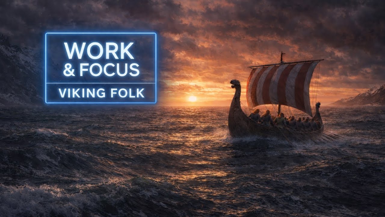 Nordic Folk for Work & Focus — Viking Music (Edda Inspired)