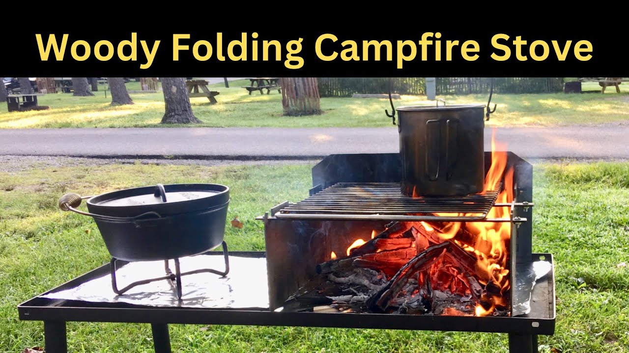Woody Folding Camp Stove