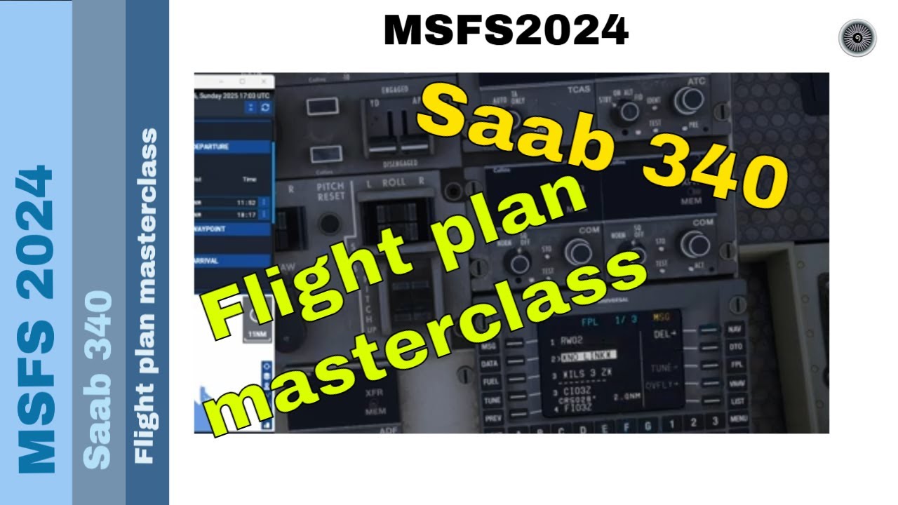 Покоряйте небо! Мастер-класс по планированию полётов Saab 340 в MSFS 2024 ✈️🚀