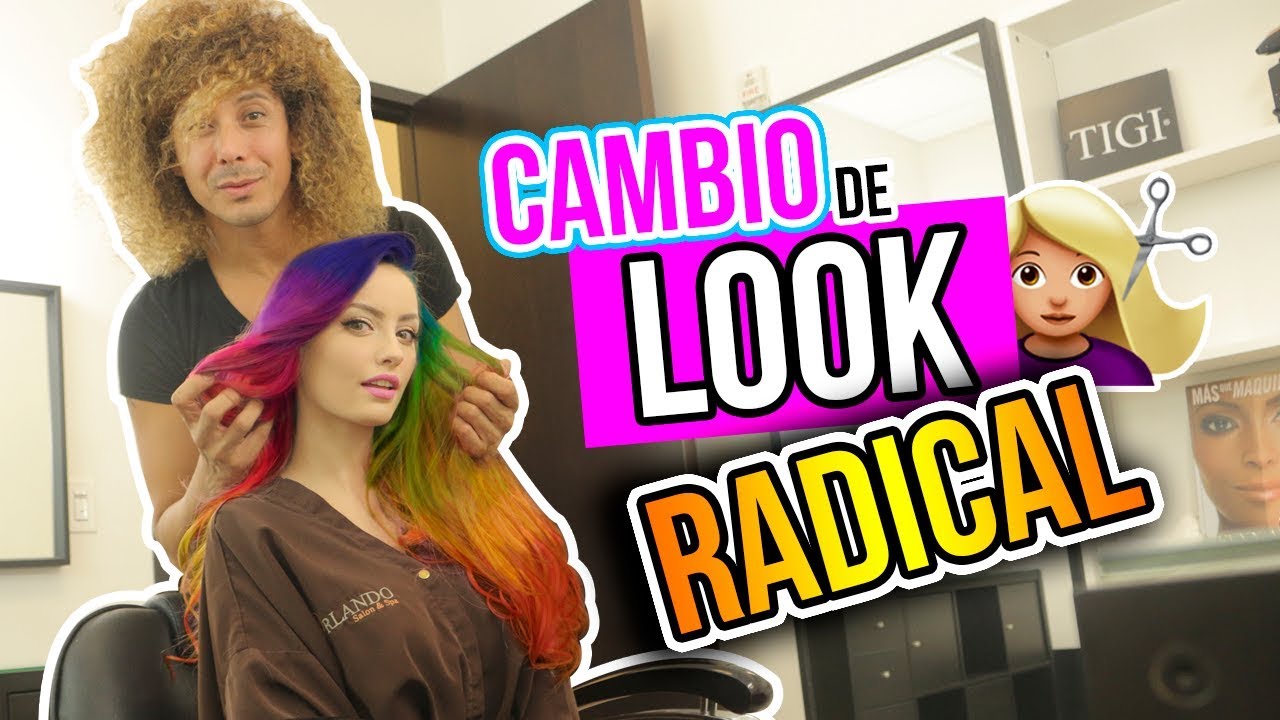 ME HICE UN CAMBIO DE LOOK EXTREMO Y ESTO LE PASÓ A MI CABELLO! ?? | Katie Angel