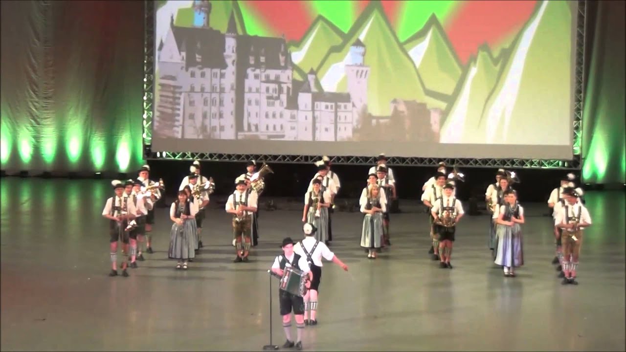 Blaskapelle Bad Bayersoien bei der Musikparade in Wetzlar 2015