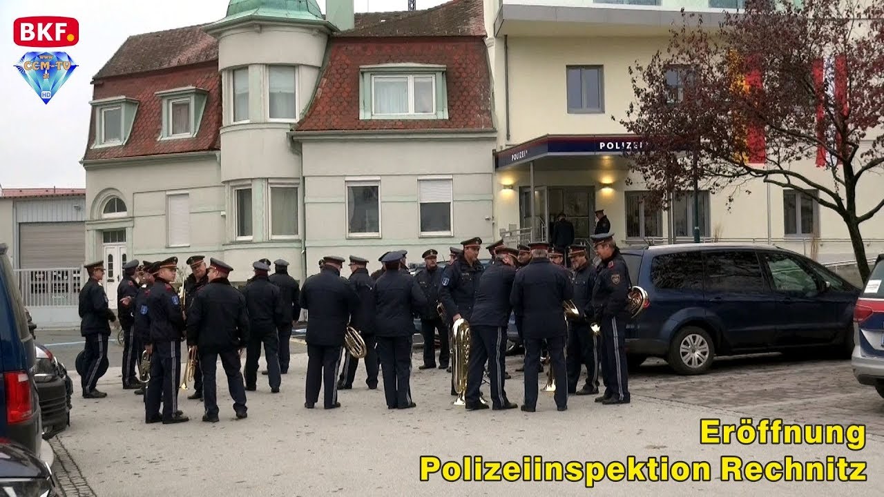 21. 11. 2019 - Neue Polizeiinspektion in Rechnitz im Burgenland er&ouml;ffnet - CCM-TV.at / BKF