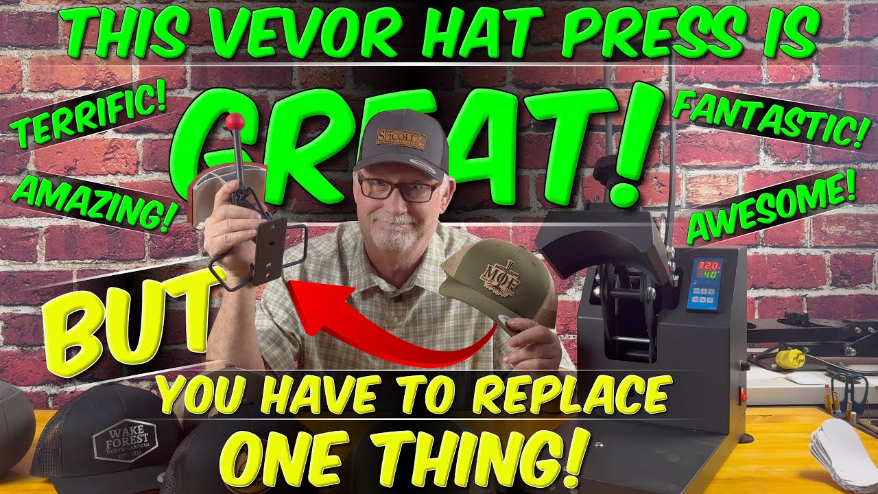 Как выжимать идеальные шляпы с помощью хак-приёмника Vevor Hat Press! Это просто потрясающе!