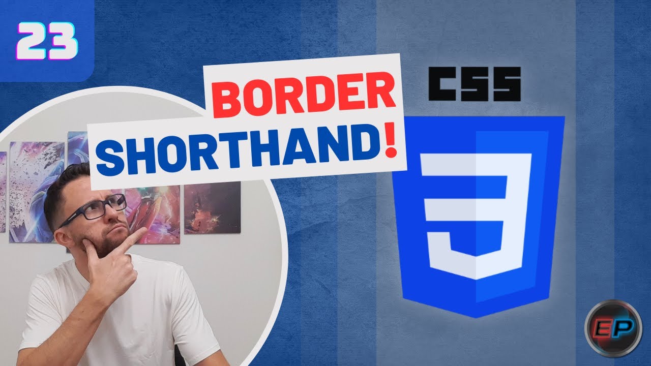 BORDER SHORTHAND- Curso de CSS #Aula 23