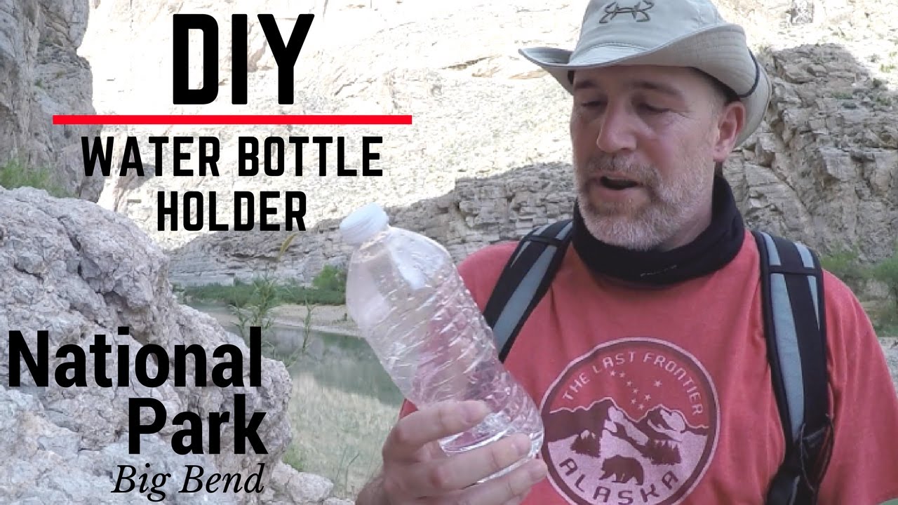 Backpacking Gear Water Bottle Holder DIY