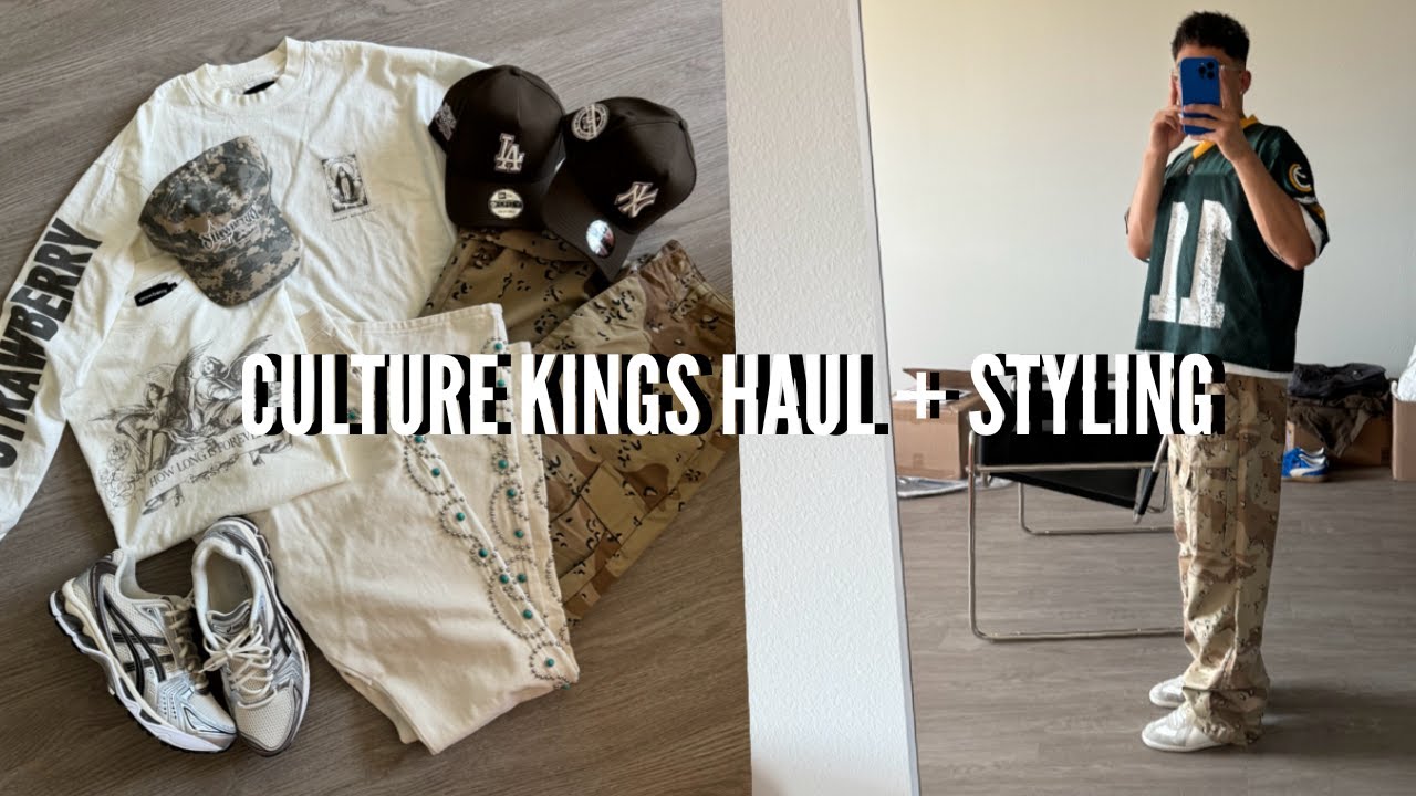 ANOTHER MASSIVE CULTURE KINGS HAUL! || STYLING/UNBOXING