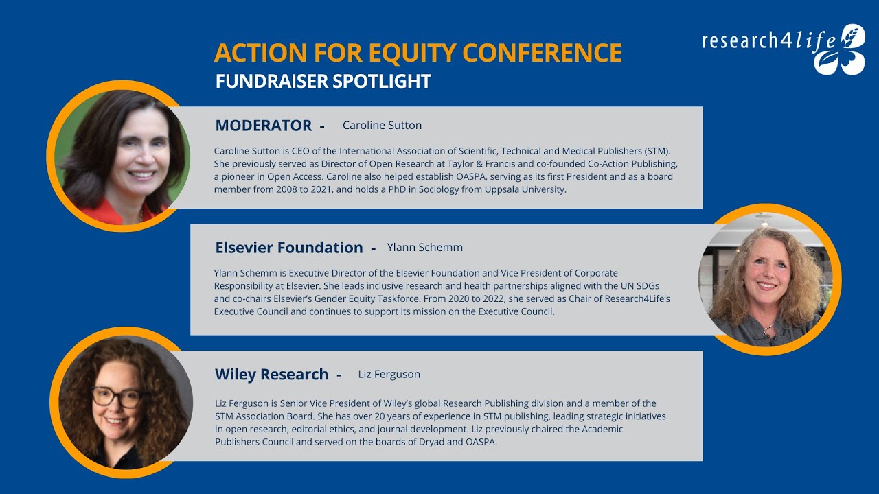 Why Are Publishers Funding Research4Life? | Action for Equity Conference