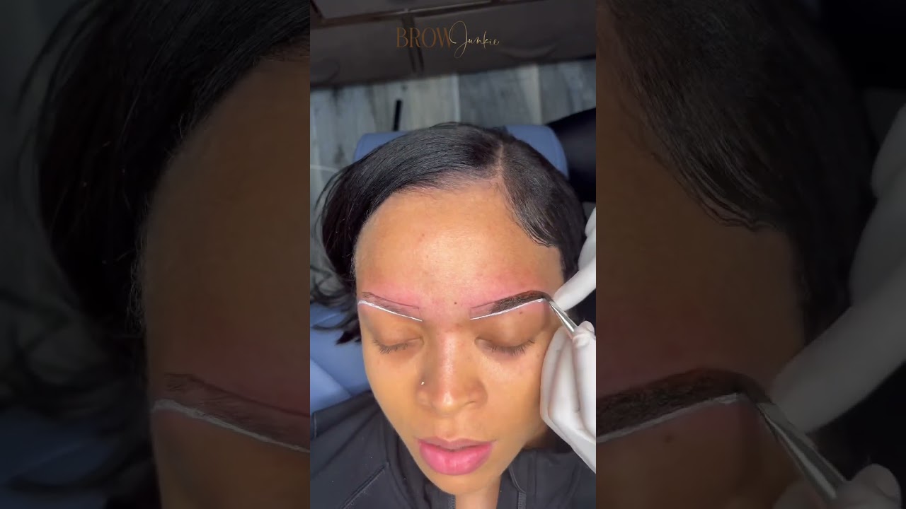 No brows no problem.applying henna in 25 seconds