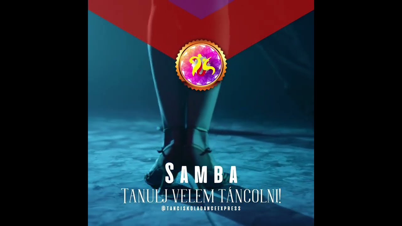 Samba | Tanulj velem táncolni | Samba alaplépés + oldal lépés