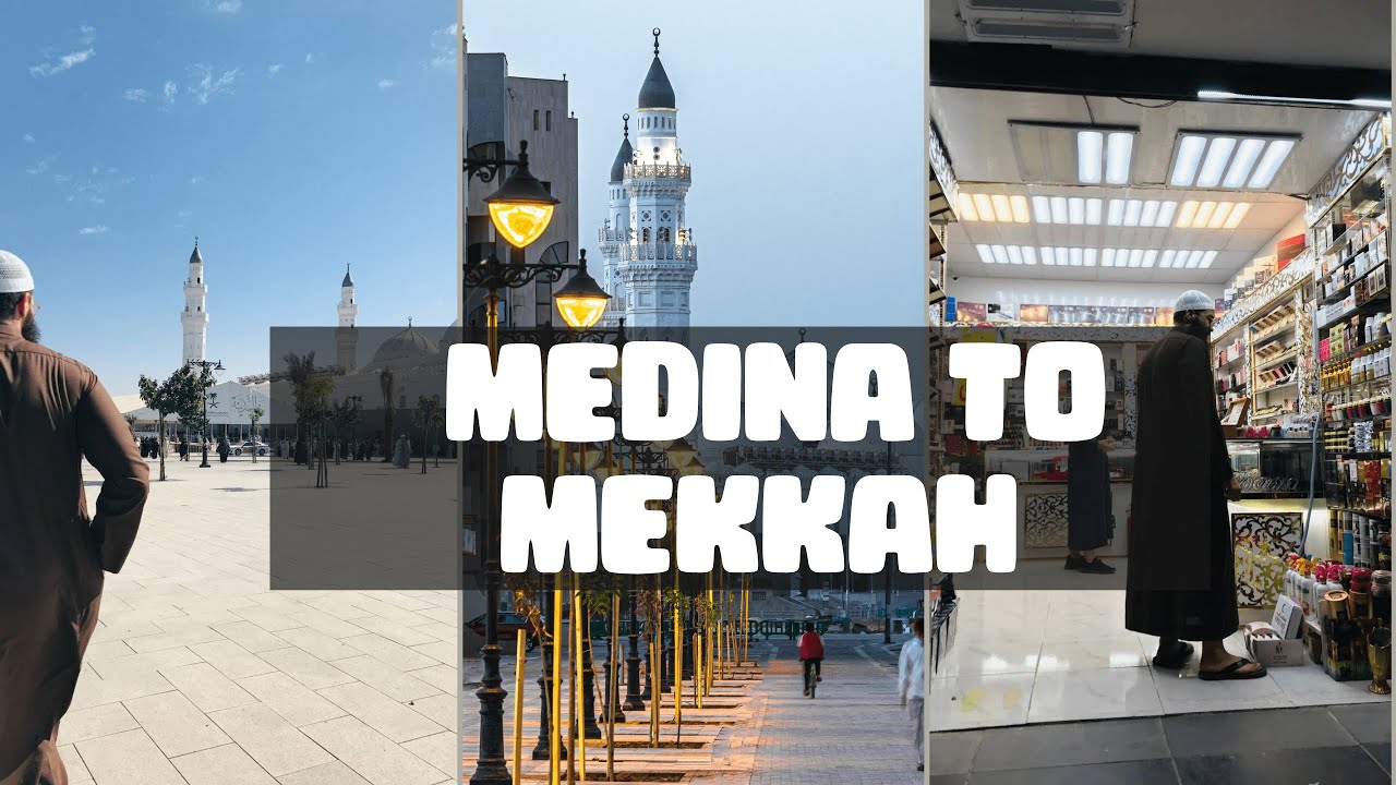 Je Visite la Première Mosquée de l'Islam, Test le TGV pour Mekkah & Découvre la Vie Locale de Médine