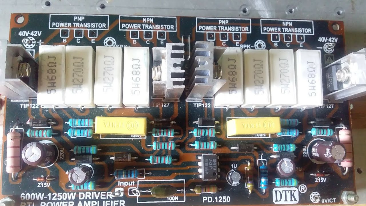 test cek sound driver power DTK pd 1250 BTL joss mantap