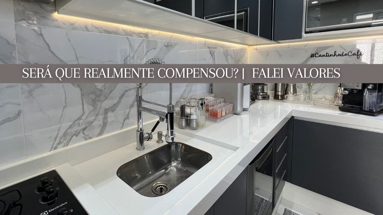 NOSSA BANCADA DE PORCELANATO 1 ANO DEPOIS DE USO