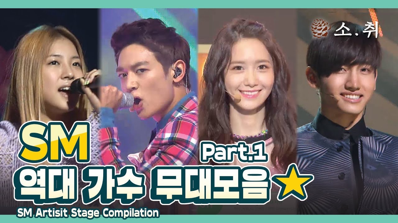 SMTOWN Artist Stage Compilation Part.1ㅣ SM 역대 가수 무대 모음 -1  [소.취]