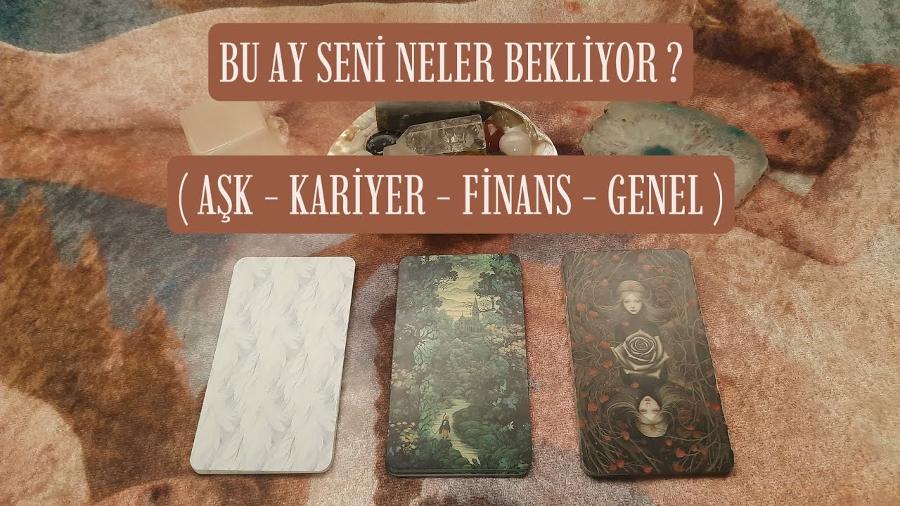 Bu Ay Seni Neler Bekliyor ? ( Aşk - Kariyer - Finans - Genel )