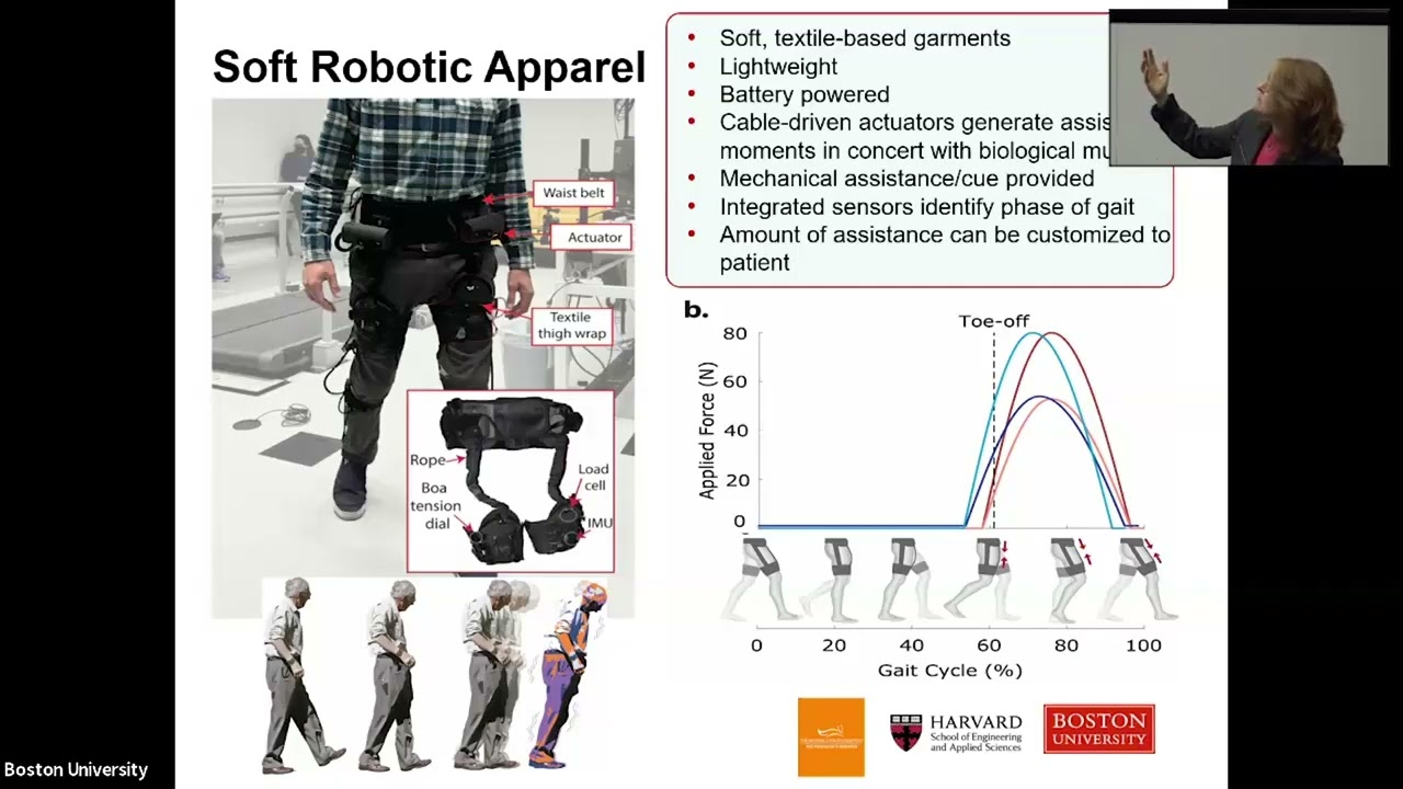 Terry Ellis - Soft Robotic Apparel Prevents Freezing of Gait in persons with Parkinson Disease