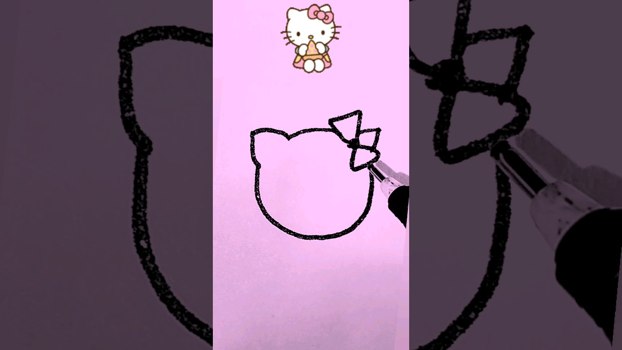 #trendingshorts #kitty #cute #simpledrawingtutorial #subscribetomychannel #smangeela #bgm2023