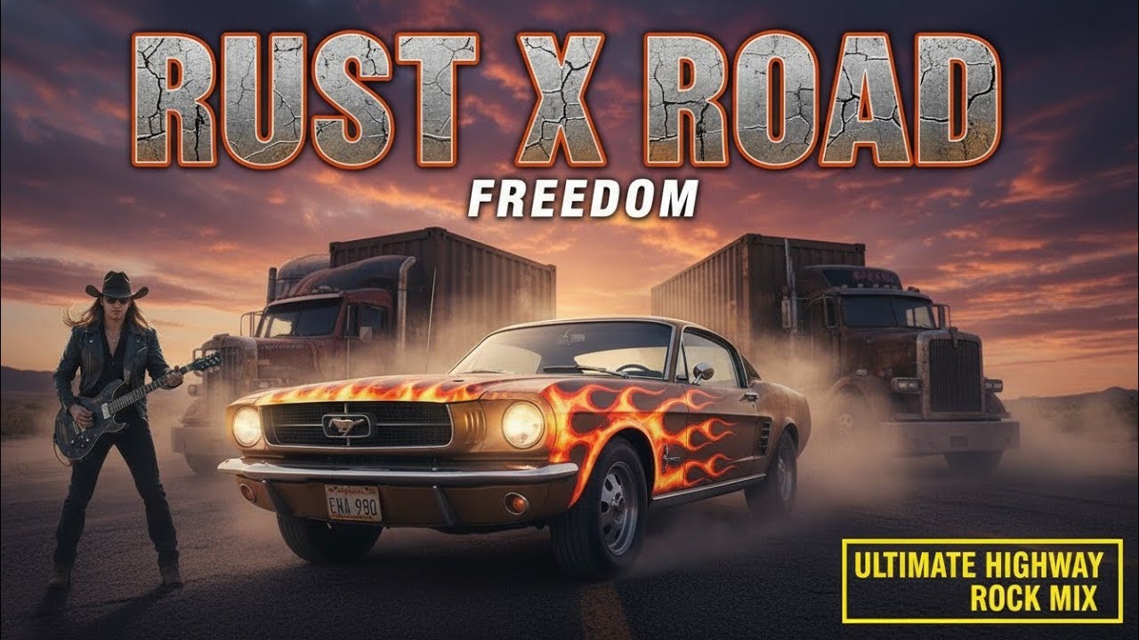 RUST X ROAD — Long Roads, Loud Music & Rebel Miles Ahead