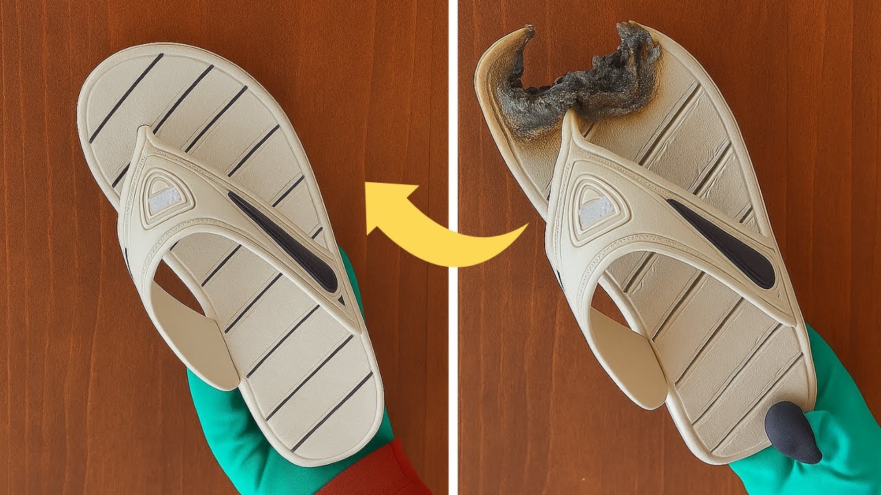 How to Fix a Broken Slipper Easily | Simple DIY Repair Hack That Makes It Look New Again