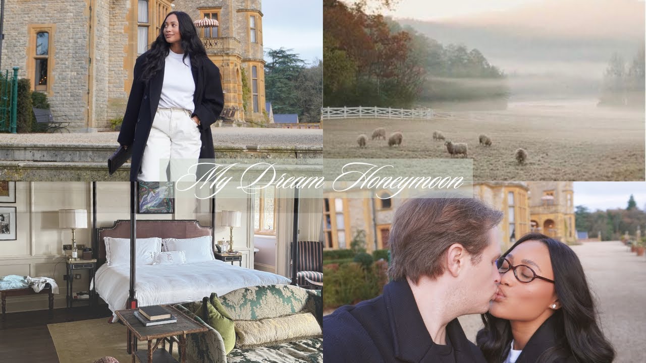 DREAM HONEYMOON VLOG PT.1 | STAYING IN THE ENGLISH COUNTRYSIDE, MOST BEAUTIFUL HOTEL