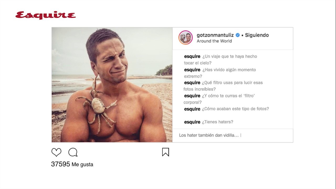 Entrev-Insta a Gotzon Mantuliz | ESQUIRE ES