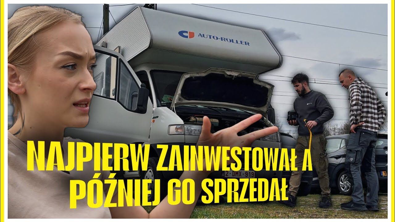 Wiemy co poprzedni właściciel ZROBIŁ z kamperem przed sprzedażą! Kupiliśmy go za 14 400€!
