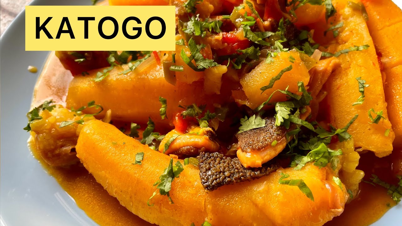 How to cook tripe/ offals/ matumbo with green bananas(matooke)/ katogo  k’ebyenda na matooke