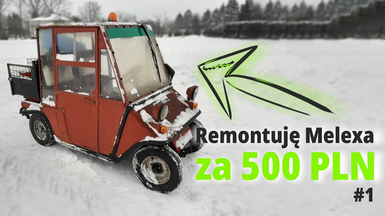 Remontuję zabytkowego MELEXa kupionego za 500PLN! #1