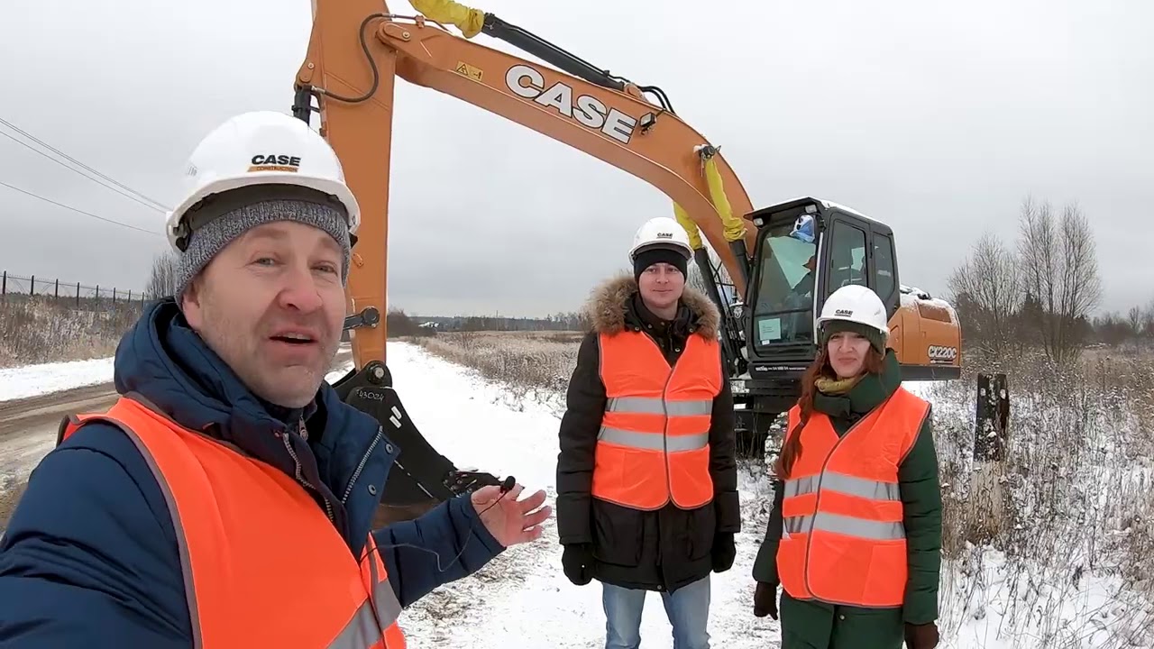 Гусеничный Экскаватор CASE  Самый Японский из всех габаритных экскаваторов!