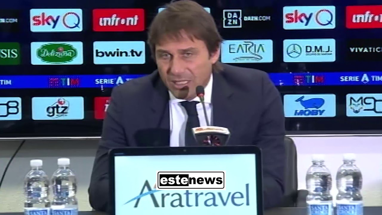 Lecce-Inter 1-1, la conferenza di Conte
