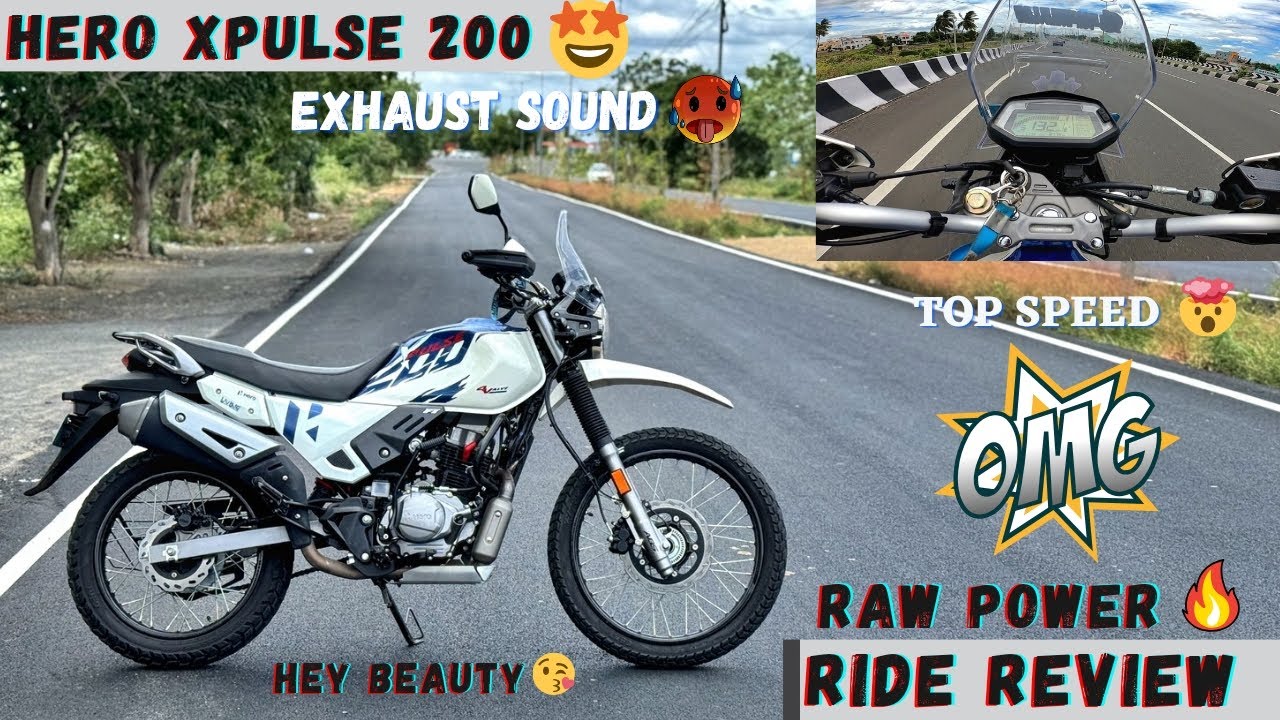 Hero XPulse200 - Ride Review🔥/Top Speed Test?🤯/Cheap And Perfect Adv💯/Off-RoadIng Vera Level Rh⚡