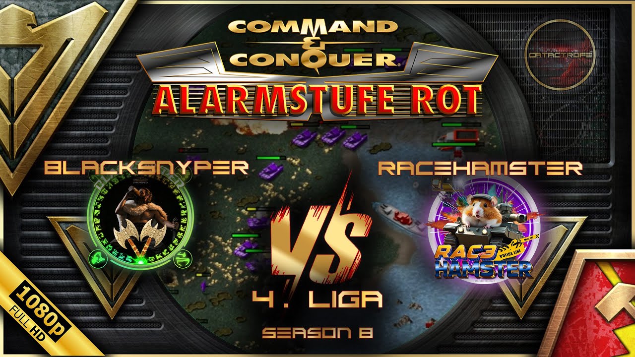 AUFLÖSENDEN PANZER | Command and Conquer Red Alert eSports League 2025 | BlackSnyper vs. Racehamster