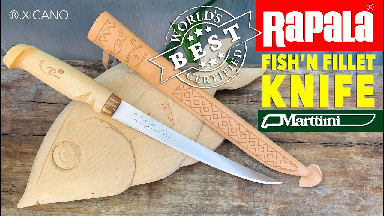 RAPALA Fish'n fillet knife by JMarttiini, World's Best!