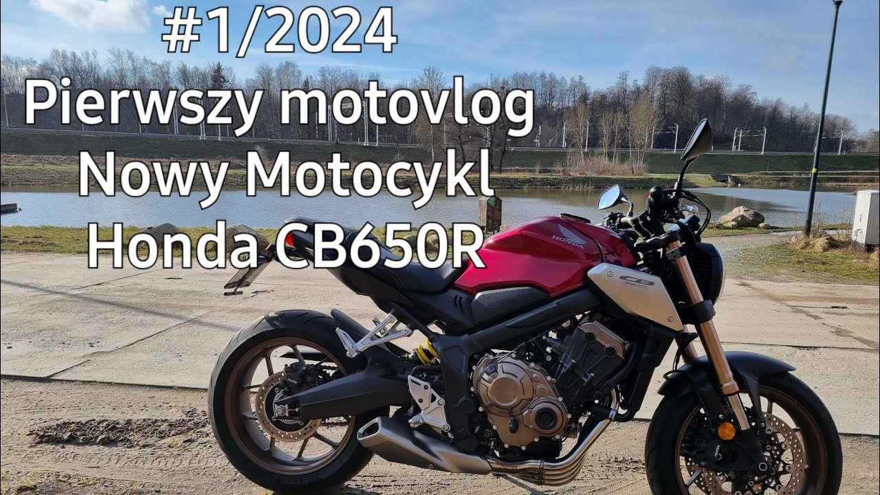 #21| Honda Cb650R| Pierwsza przejażdżka w nowym roku 2024 | Motovlog