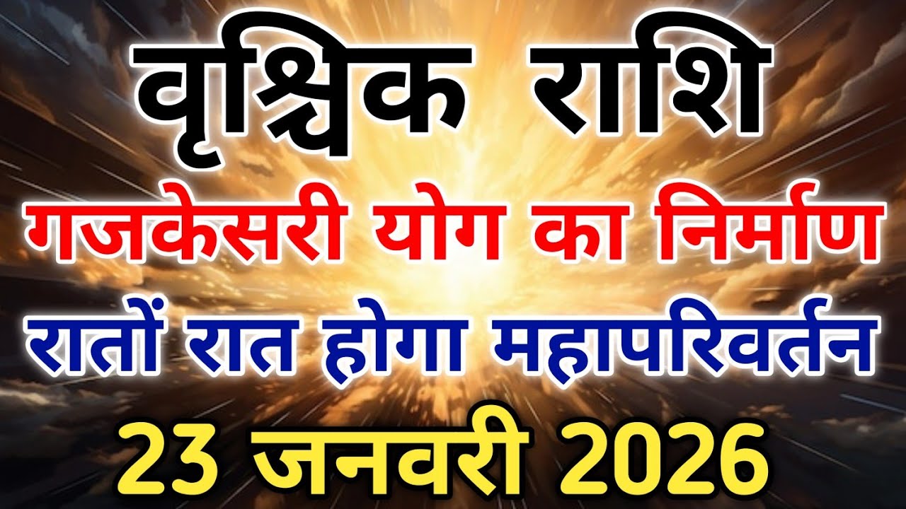 वृश्चिक राशि 23 जनवरी को बसंत पंचमी पर बना गजकेसरी योग सफलता का योग है।#scorpio #zodiac #vrishchik 