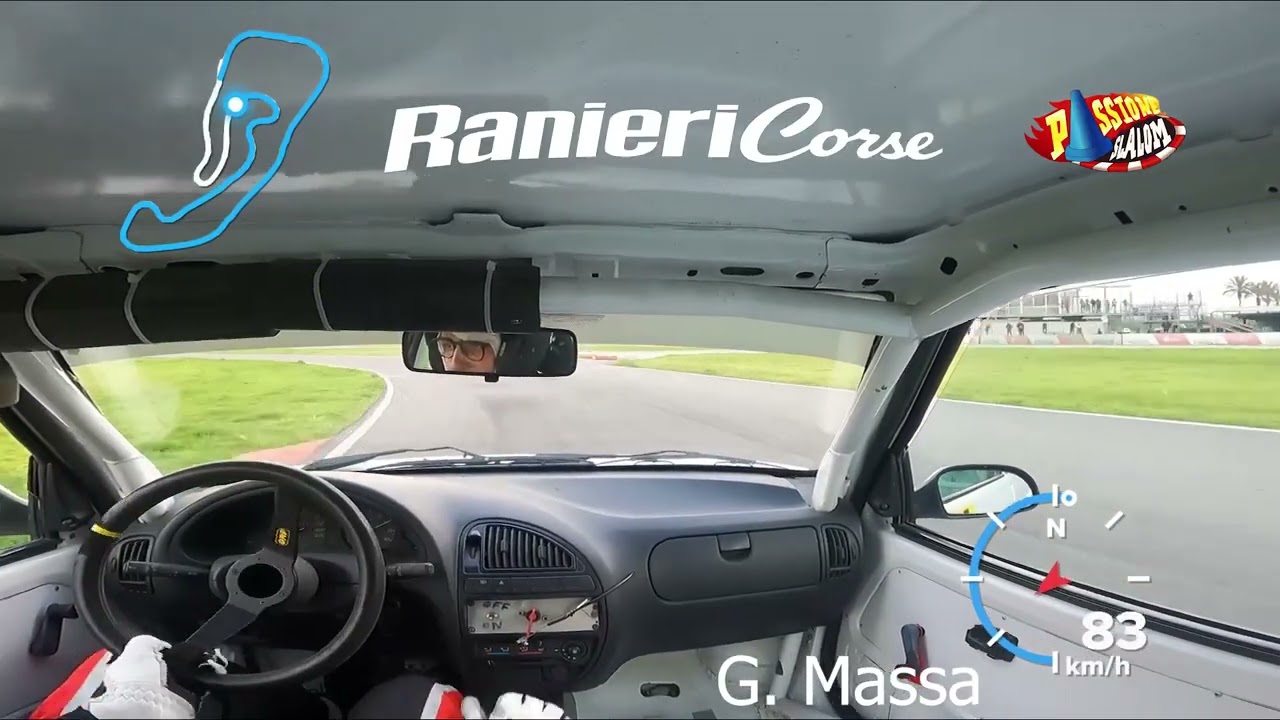 TEST SLALOM SARNO 2026 on board Giovanni Massa racing start 1600