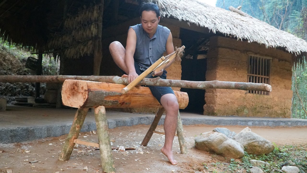 Primitive Skills: Build first Workbench for Woodworking, Furniture