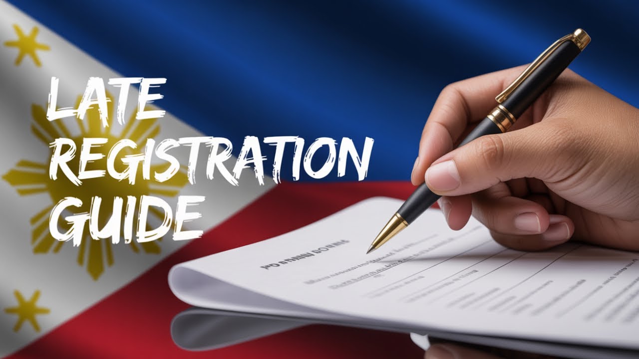 Late PSA BIRTH CERTIFICATE Registration in the Philippines: Step-by-Step Guide #lateregistration