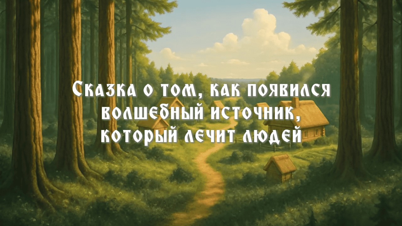 Радонюшка или Сказка о том, как появился волшебный источник, который лечит людей.