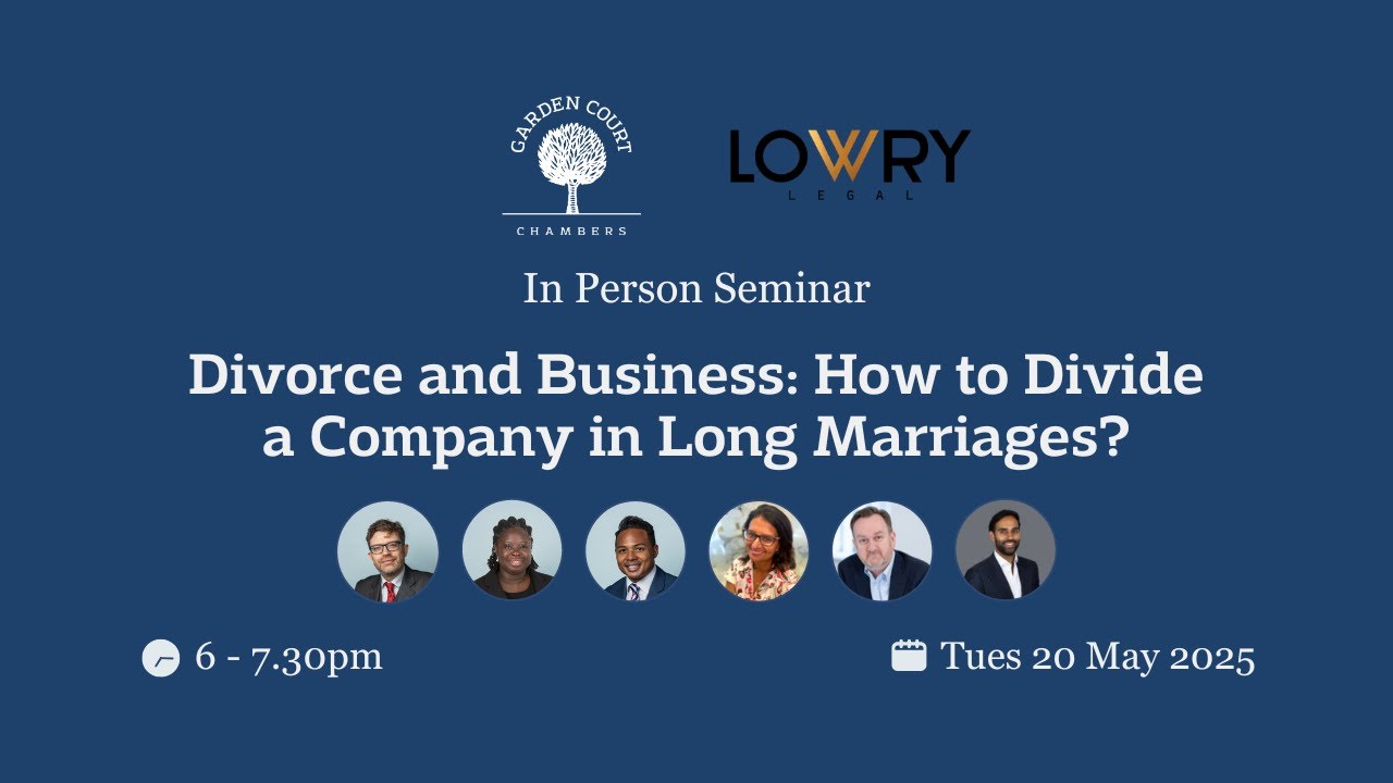 Divorce and Business: How to Divide a Company in Long Marriages? - 20 May 2025