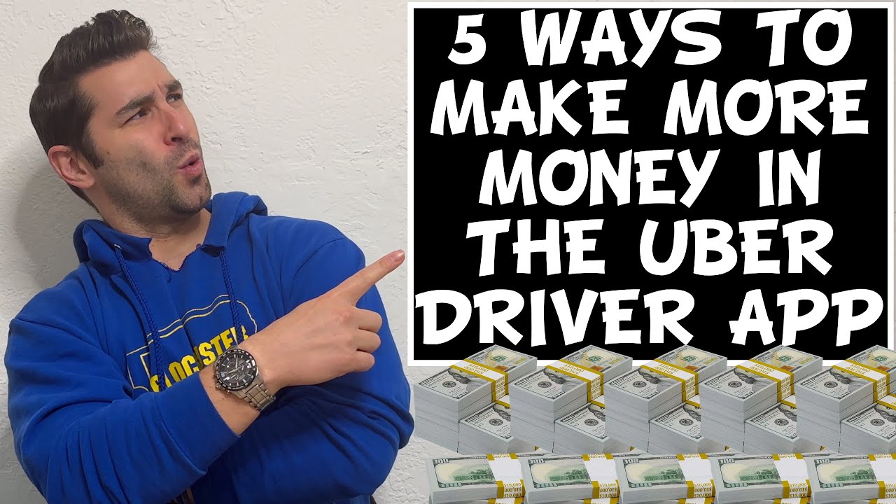 5 Ways to Make MORE MONEY in the Uber Driver App Tutorial