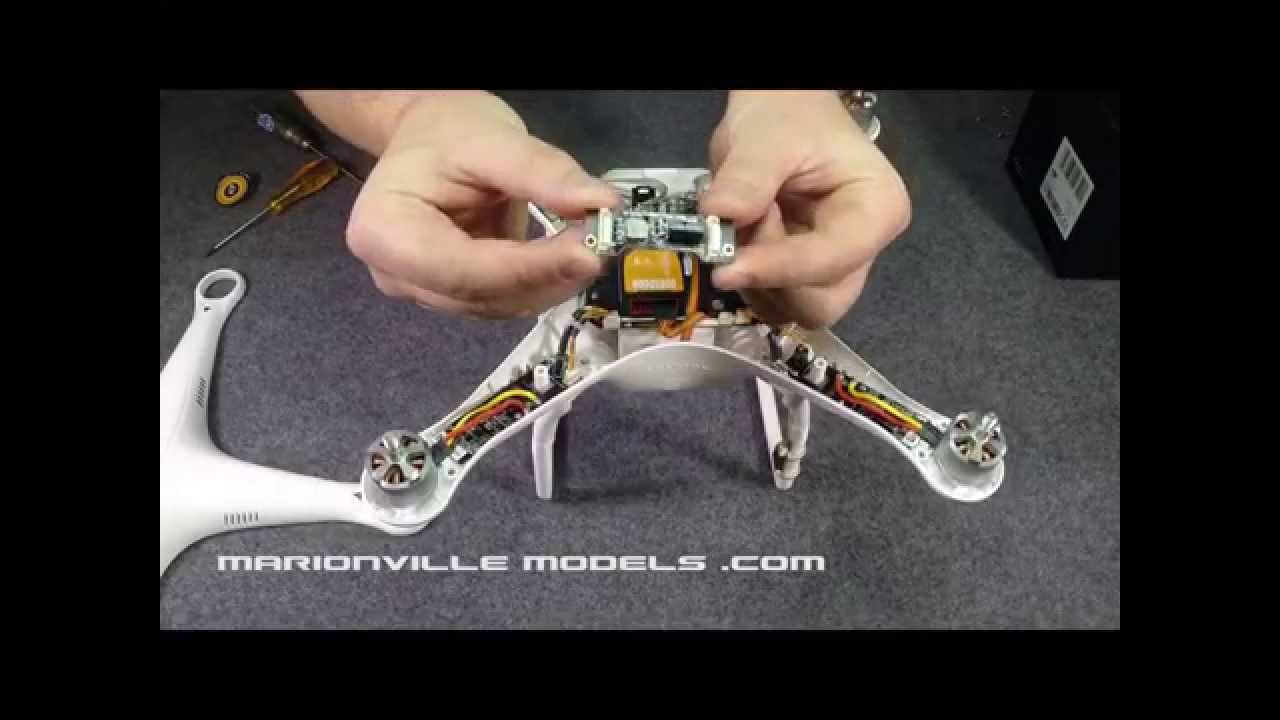 Revised Mounting of Zenmuse H3-3D Anti Interference Board for the DJI Phantom 2 Quadcopter