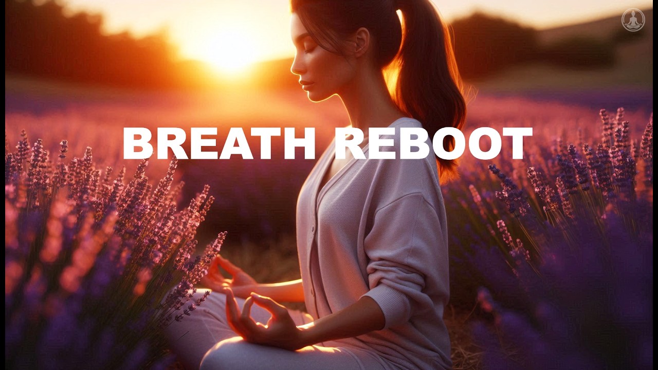 STRESS RESET IN 60 MIN 💜 Meditation Melody for Anxiety Relief, Breath Balance & Inner Stability