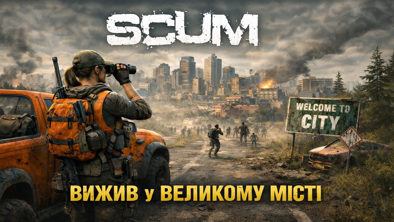 SCUM - Прогулянка у велике місто