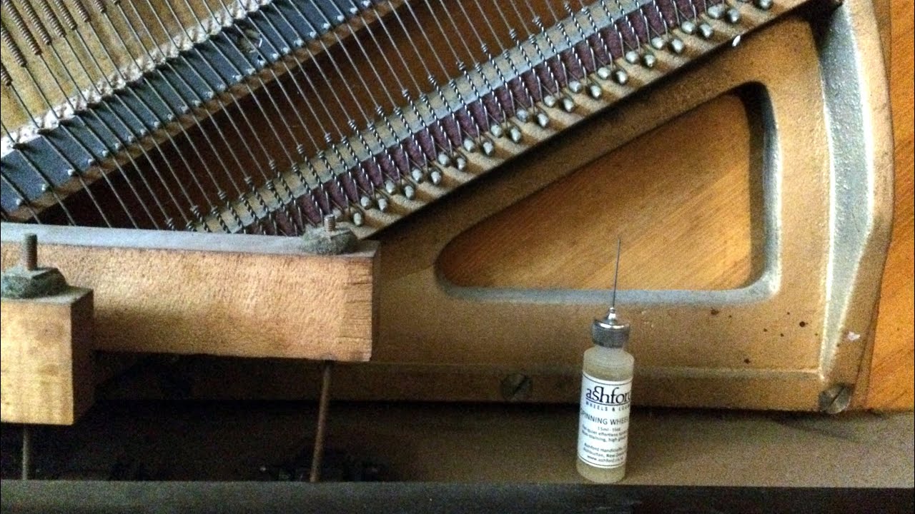 Fixing My Squeaky Piano Pedal