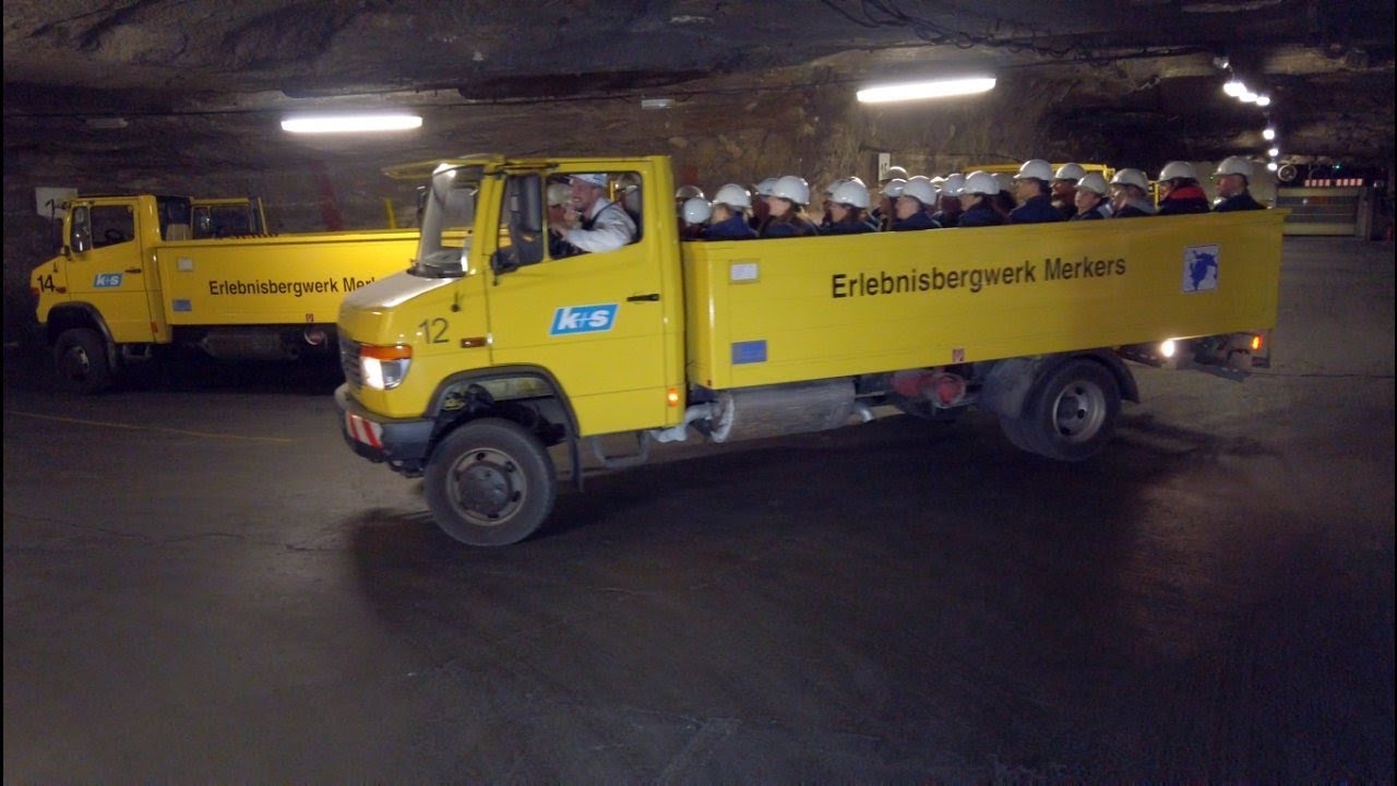 Erlebnisbergwerk Merkers in Thüringen