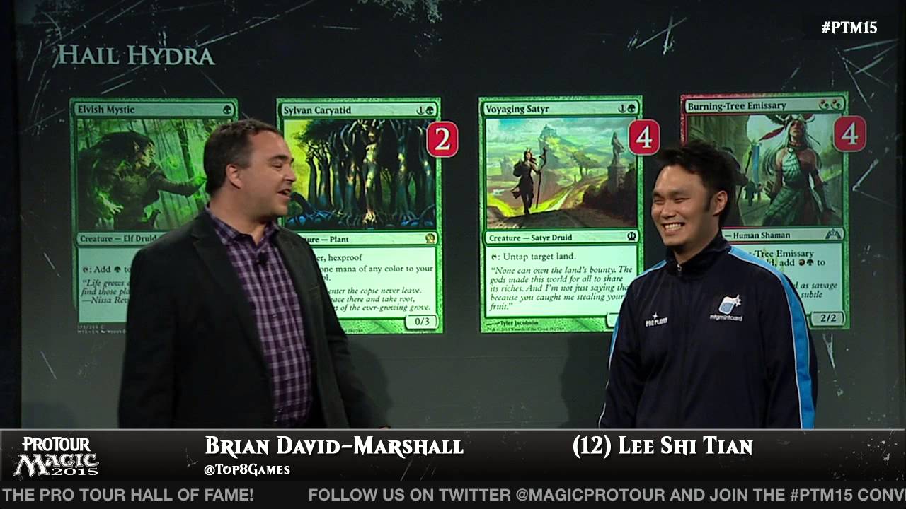 Pro Tour Magic 2015: Deck Tech with Lee Shi Tian - 