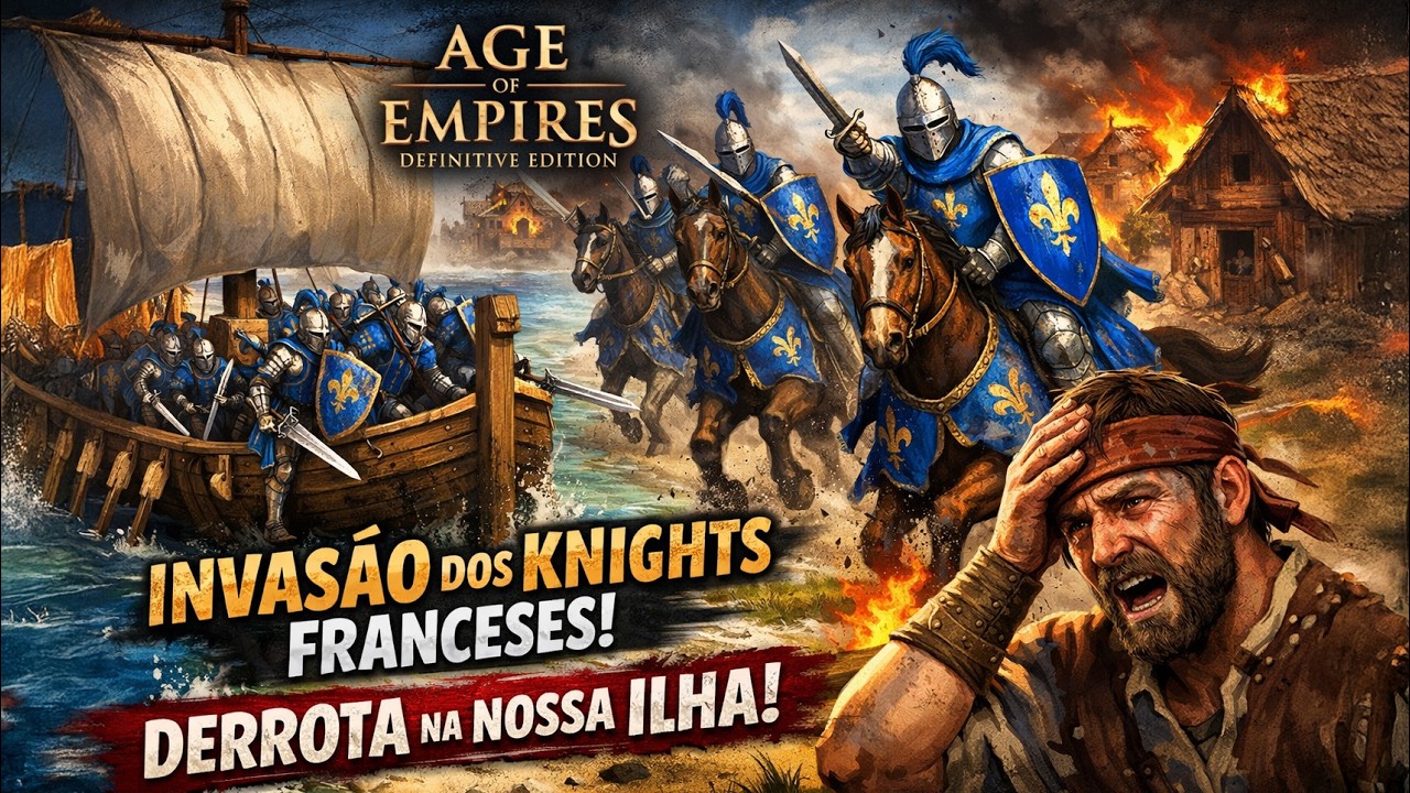 O jogo mais longo (parecia stalemate mas perdemos) - AoE2 DE - TM 2v2 - Jogo completo 🇵🇹