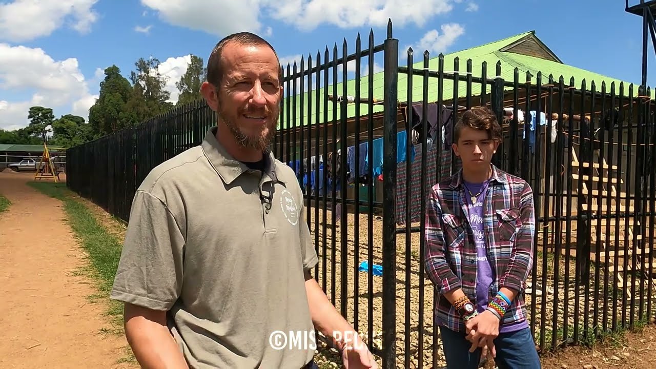 American Couple Living in African Village Farm and School Tour