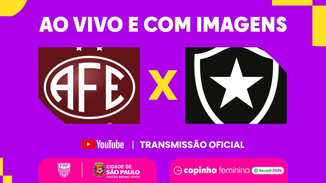 JOGO COMPLETO: FERROVIÁRIA X BOTAFOGO (RJ) | RODADA 3 | COPINHA FEMININA 2024