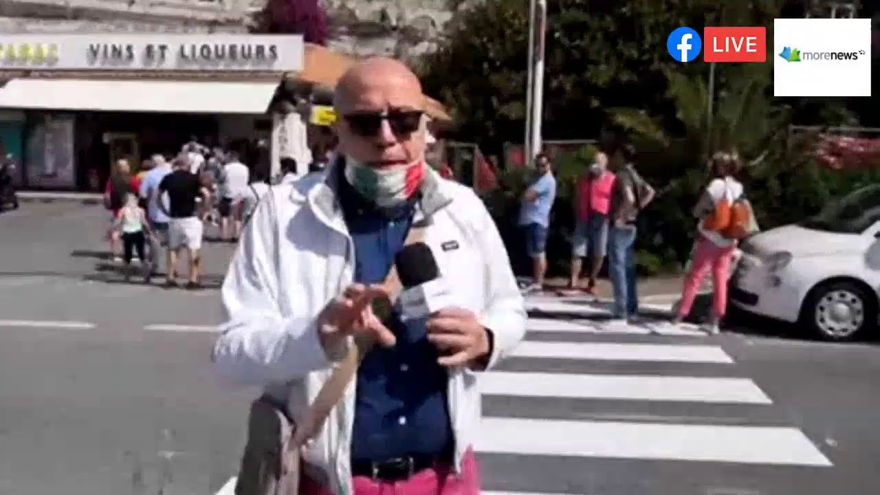 Ventimiglia - Diretta dal Confine tra Italia e Francia